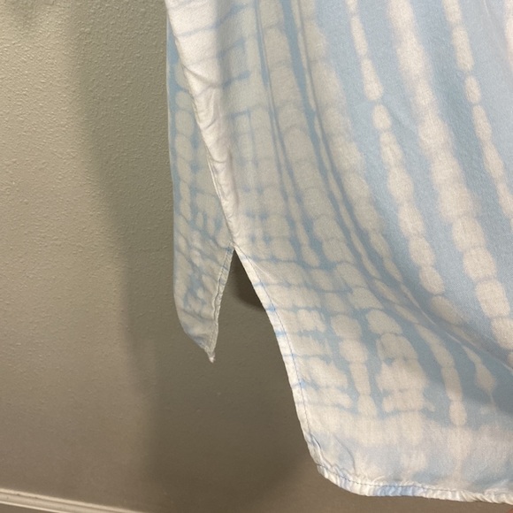 Style Kik natural tie‎ dye swim coverup light top - Picture 5 of 9